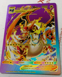 Charizard VMAX Pokemon Custom Fan Made Art Card - Image 1