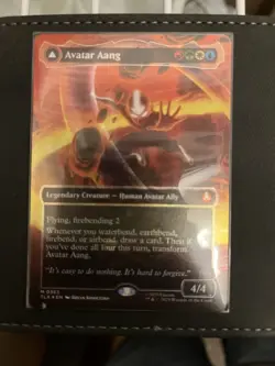 Avatar Aang (Raised Foil) Avatar: The Last Airbender Foil - Image 2