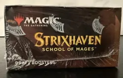 Magic: The Gathering-Strixhaven School of Mages Draft Booster Box FACTORY SEALED - Image 4