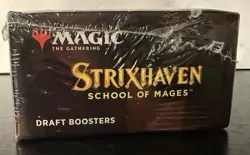 Magic: The Gathering-Strixhaven School of Mages Draft Booster Box FACTORY SEALED - Image 5