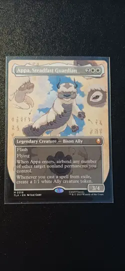 Appa, Steadfast Guardian | Borderless | MTG | TLA | Near Mint | English EN - Image 1