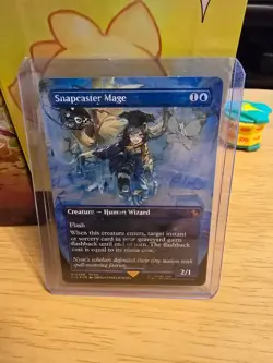 Snapcaster Mage Borderless Chocobo Track FOIL Final Fantasy Foil MTG Magic - Image 1