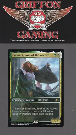 Emmara Soul of the Accord Store Championship Promo Foil (GRN Near Mint) MTG - Image 1