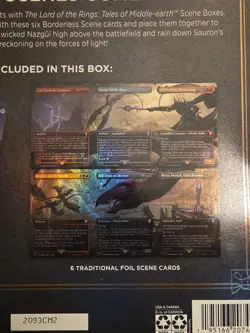 Magic The Gathering LOTR Tales of MiddleEarth Scene Box Flight of The Witch-King - Image 3
