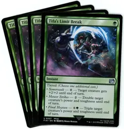 x4 Tifa's Limit Break - 0207 - Final Fantasy - MTG - NM/M - Image 1