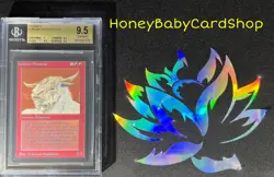 MTG Limited Edition Beta 1993 Hurloon Minotaur BGS 9.5 GEM MINT Old School 93/94 - Image 4