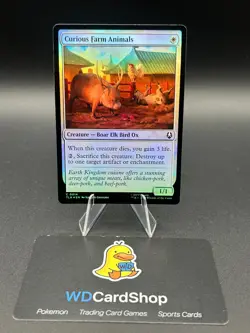 Curious Farm Animals (Foil) 0014 - Avatar: The Last Airbender TLA - MTG - NM/M - Image 1