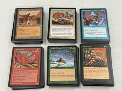 MTG Magic The Gathering Tempest Complete Common Uncommon Wasteland Lotus Set NM - Image 2