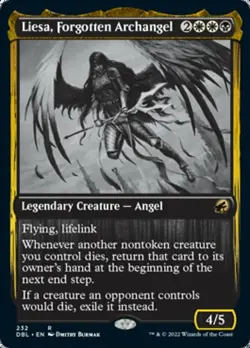 1x Liesa, Forgotten Archangel - Foil Light Play MTG Magic - Kid Icarus - - Image 1