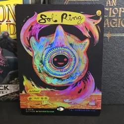 Sol Ring ? Borderless Rainbow FOIL ? MTG NM (0019) Encyclopedia Secret Lair - Image 1