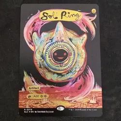 Sol Ring ? Borderless Rainbow FOIL ? MTG NM (0019) Encyclopedia Secret Lair - Image 2