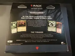 MTG x Warhammer 40K Sealed Commander Deck Tyranid Swarm - Image 2