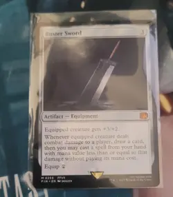 Buster Sword - #255 Regular - Final Fantasy - Mtg - Image 1