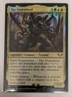 The Swarmlord Universes Beyond: Warhammer 40000 Foil - MTG MYTHIC - Image 1
