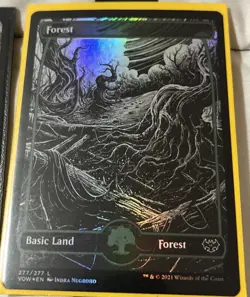 Blowout Sale Lot of 45 Full Art Basic Lands - 10 of each Land Type 5 Foil Plus - Image 2