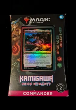 Kamigawa: Neon Dynasty Commander Deck - Upgrades Unleashed MTG Brand New Sealed 195166105352 - Image 1