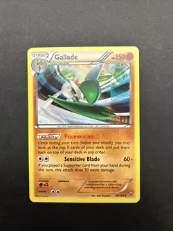 Pokemon Card TCG Gallade 84/162 - XY BREAKthrough 2015 - Holo Rare - LP/NM - Image 1