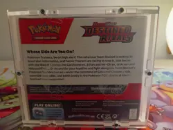 Pokemon TCG Destined Rivals Booster Box New Sealed - Image 3