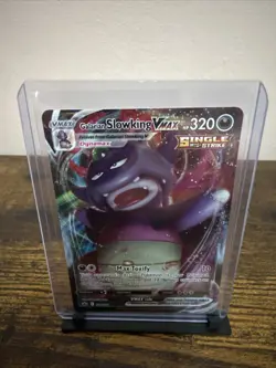 Pokemon TCG Galarian Slowking VMAX Chilling Reign 100/198 Holo Ultra Rare MINT - Image 2