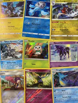 Pokemon TCG Mixed Holo/Reverse Holo Lot Of 9 Zekrom Xerneas Spectrier - Image 1