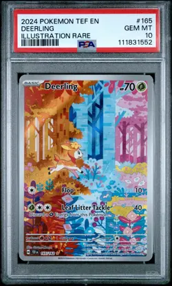 PSA 10 SEQUENTIAL Deerling 165/162 & Sawsbuck 166/162 Pokemon Temporal Forces - Image 2