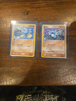 Pokemon TCG LOT OF 2 Delta Species Non Holo Horsea 50/101 Seadra 22/101 LP - Image 1