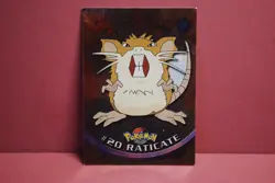 Topps Pokemon TV Animation Edition Series 1 #20 Raticate Foil Light Play - Image 1