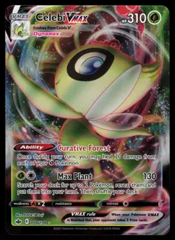 Celebi VMAX 008/198 Ultra Rare Pokemon 2021 Chilling Reign NM - Image 1