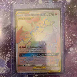 Pokemon 2019 Sun & Moon Cosmic Eclipse Charizard Braixen Tag Team GX #251/236 - Image 1