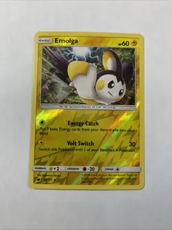 Pokemon TCG Mixed Holo/Reverse Holo Lot Of 9 Snorlax Gastly Emolga - Image 4
