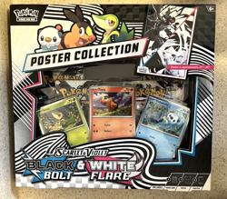 Pokemon TCG: Black Bolt & White Flare Poster Collection Box (See description) - Image 1
