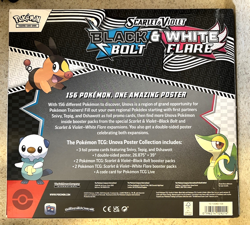 Pokemon TCG: Black Bolt & White Flare Poster Collection Box (See description) - Image 3