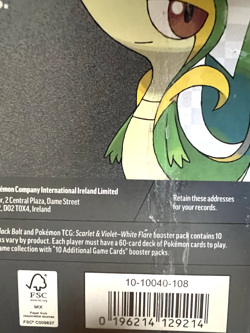 Pokemon TCG: Black Bolt & White Flare Poster Collection Box (See description) - Image 4