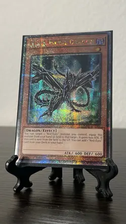 Yu-Gi-Oh Black Metal Dragon RA04-EN016 Quarter Century Secret Rare - Image 2