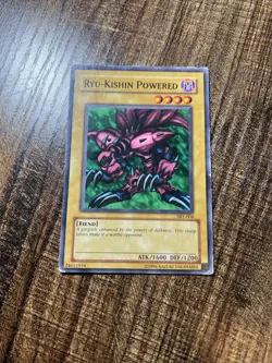 Yugioh! LP Ryu-Kishin Powered - SKE-008 Common - Heavy Played - Image 1