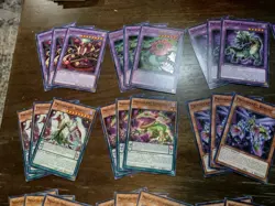 Yugioh Predaplant Deck Core Of 48 Cards - Starving Venom, Raflessia, Etc. - Image 2