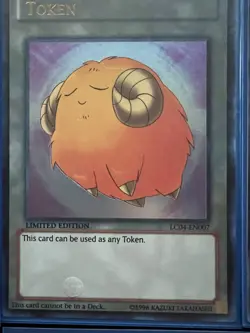 Yu-Gi-Oh! TCG Token: Lamb Set Legendary Collection 4 Limited Edition Near Mint - Image 3