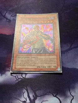 Damaged Yugioh TCG LON-062 Kycoo The Ghost Destroyer Super Rare Unlimited - Image 5