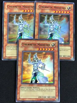 YUGIOH CYBERNETIC MAGICIAN CRV-EN016 SUPER X3 LP - Image 1