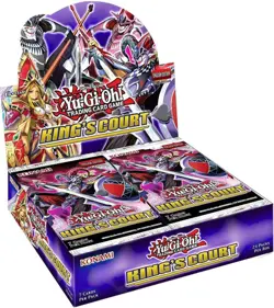 YuGiOh! King's Court Booster Box 1st Edition New Sealed - Image 1