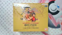 One Piece Card Game - Kingdoms of Intrigue (OP04) - Booster Box - English - Image 1