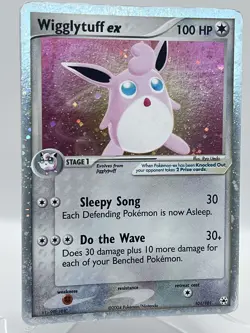 Wigglytuff ex 101/101 EX Hidden Legends Holo Ultra Rare 2004 Pokemon TCG Card - Image 2