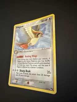 Pokemon TCG Pidgeot 2/17 Holo Rare Pop Series 2 Promo Card 2005 - Image 2