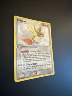 Pokemon TCG Pidgeot 2/17 Holo Rare Pop Series 2 Promo Card 2005 - Image 3