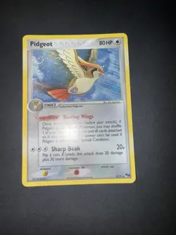 Pokemon TCG Pidgeot 2/17 Holo Rare Pop Series 2 Promo Card 2005 - Image 5