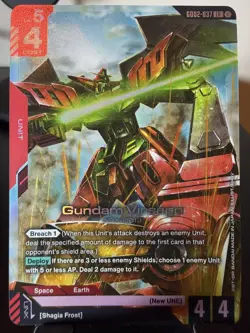 Gundam Virsago - GD02-037 - LR - GD02 Dual Impact - Gundam TCG Card - Image 1
