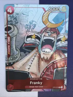 Franky - Alternate Art ST01-010 One Piece Promotion Cards - Image 1