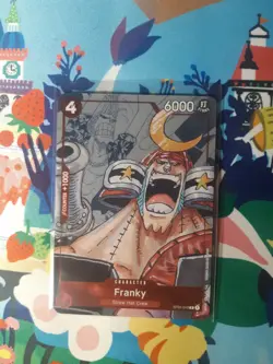One Piece Franky ST01-010 C 25th Anniversary Promo Card Alternate Art Manga NM - Image 1