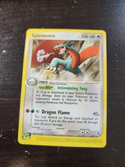SALAMENCE 19/97 Non-Holo Rare EX Dragon e-series Pokemon Card Near Mint p2 - Image 1
