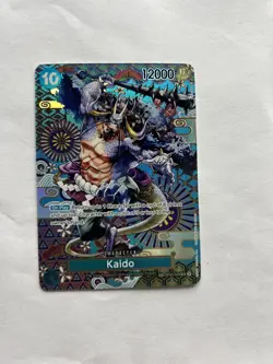 Kaido SP SEC OP04-044 OP05 Alternate Art One Piece Card English TCG Official - Image 1